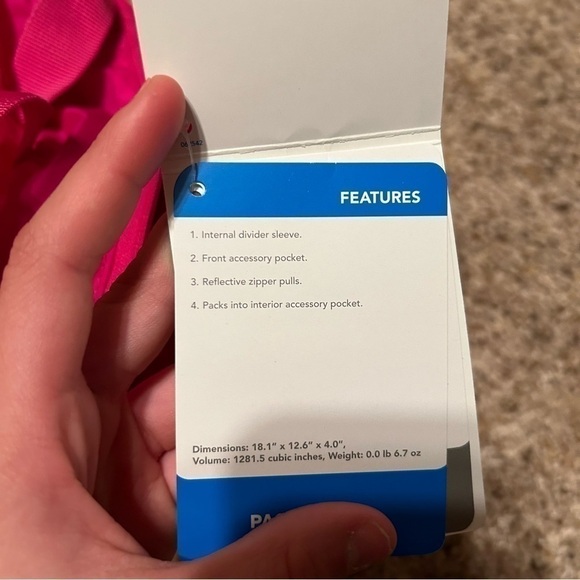 Columbia packable 21L backpack - Picture 5 of 16